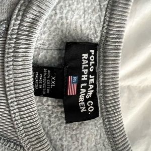 Rare Vintage Gray Polo Jeans Co.